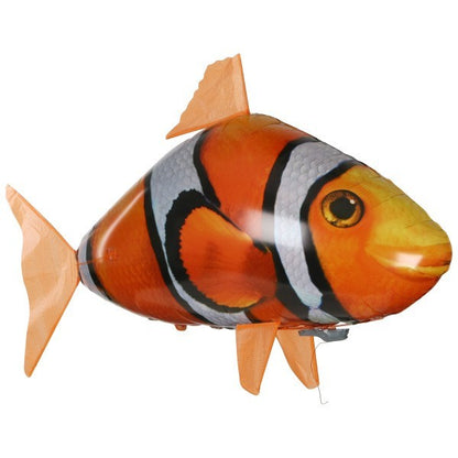 Tiburón Y Pez Payaso Flotantes A Control Remoto