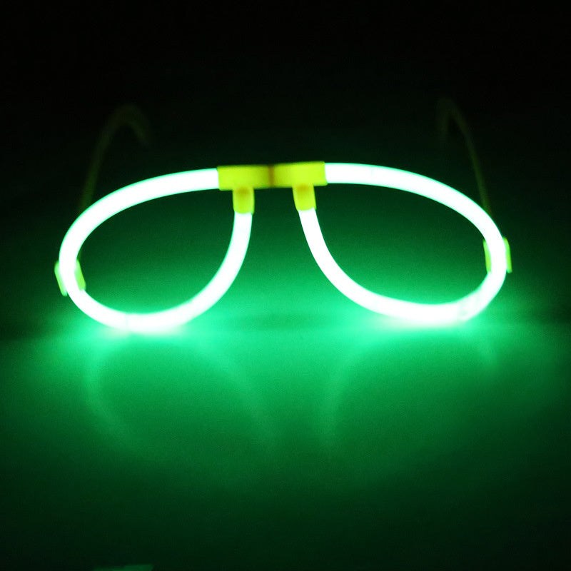 Gafas fluorescentes ovaladas