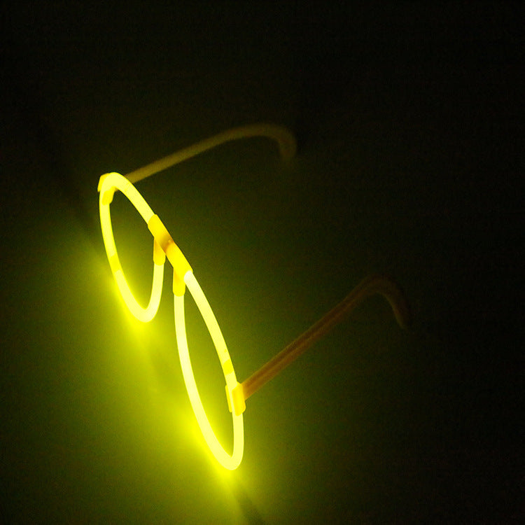 Gafas fluorescentes ovaladas