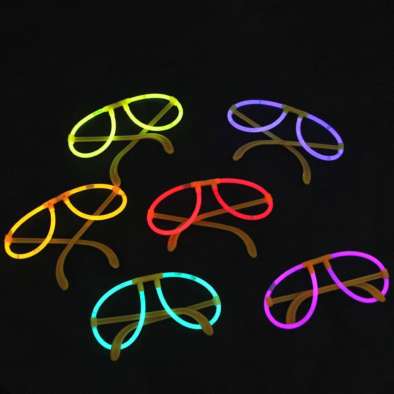 Gafas fluorescentes ovaladas