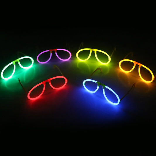 Gafas fluorescentes ovaladas