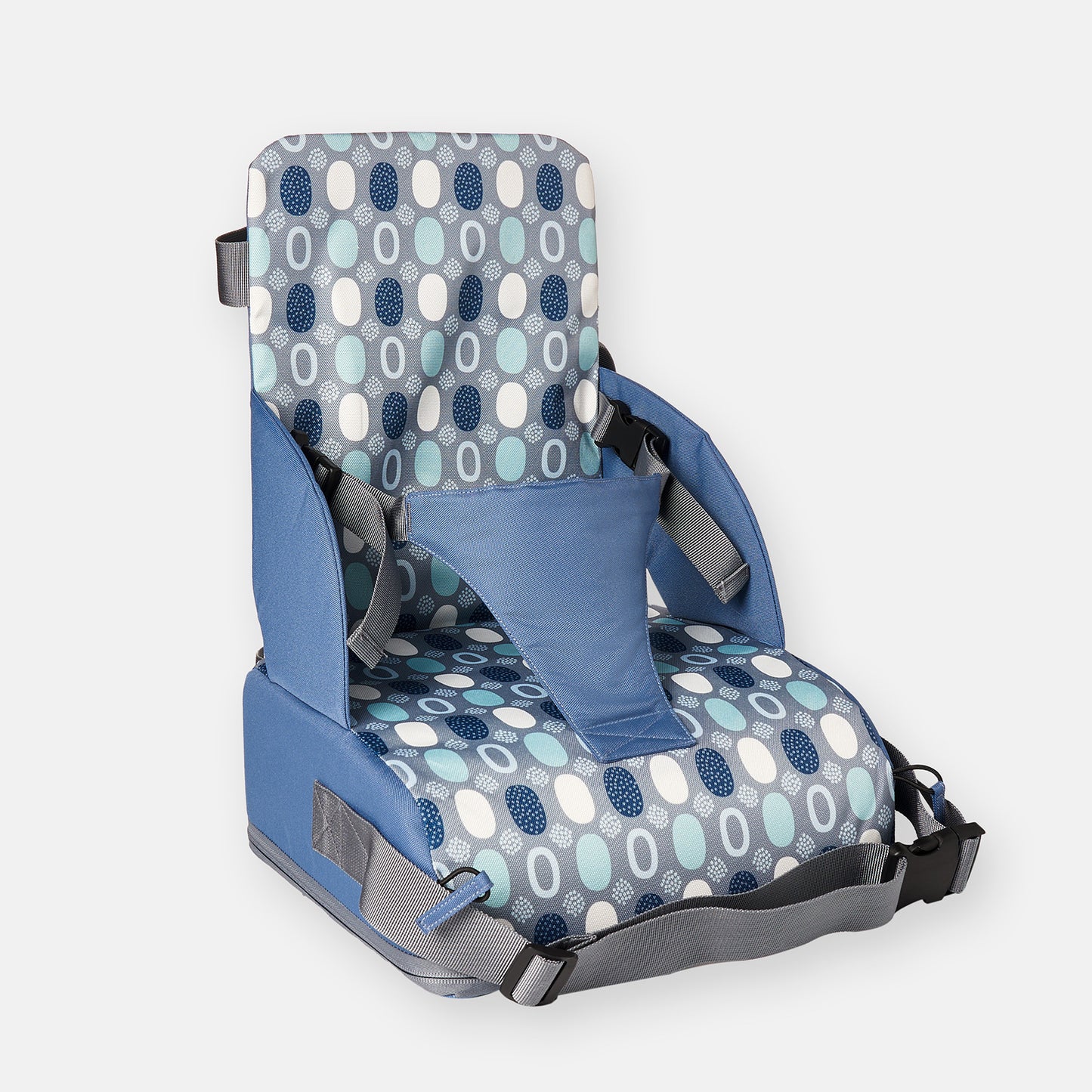 Asiento infantil portátil con cojín plegable