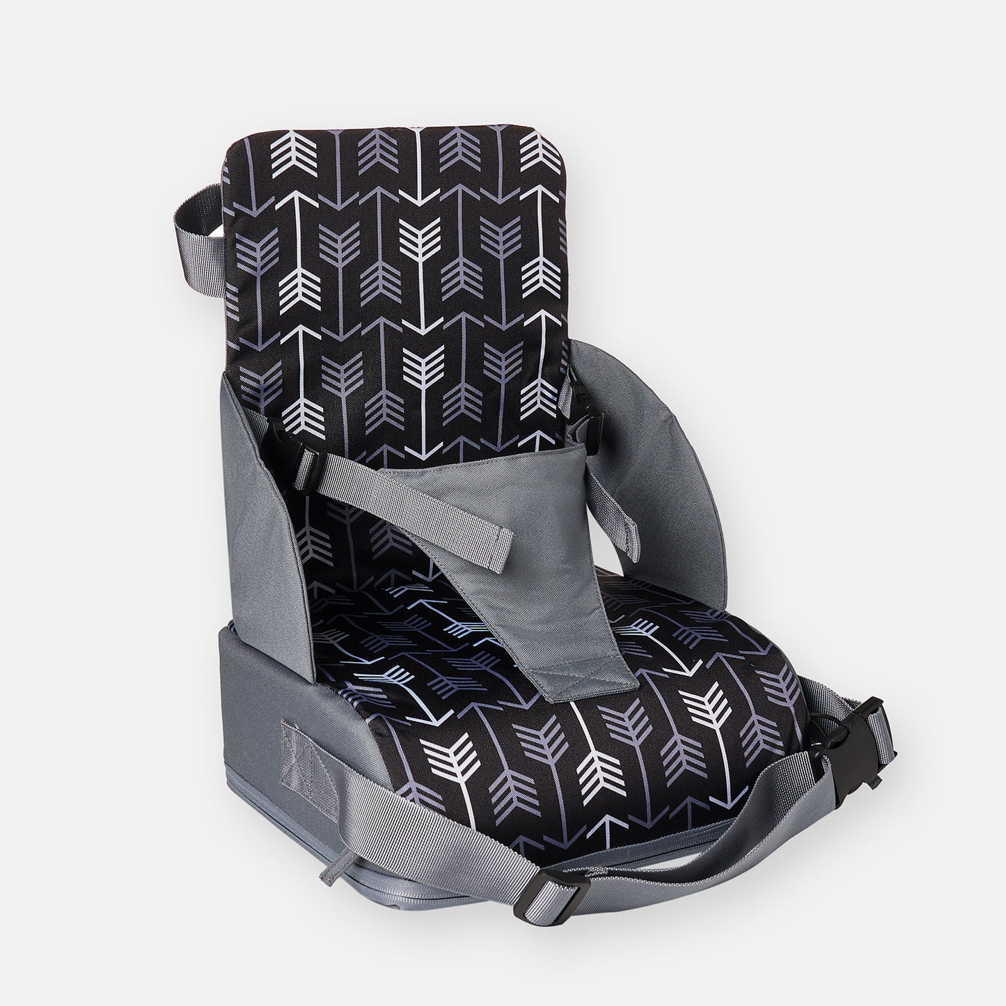 Asiento infantil portátil con cojín plegable