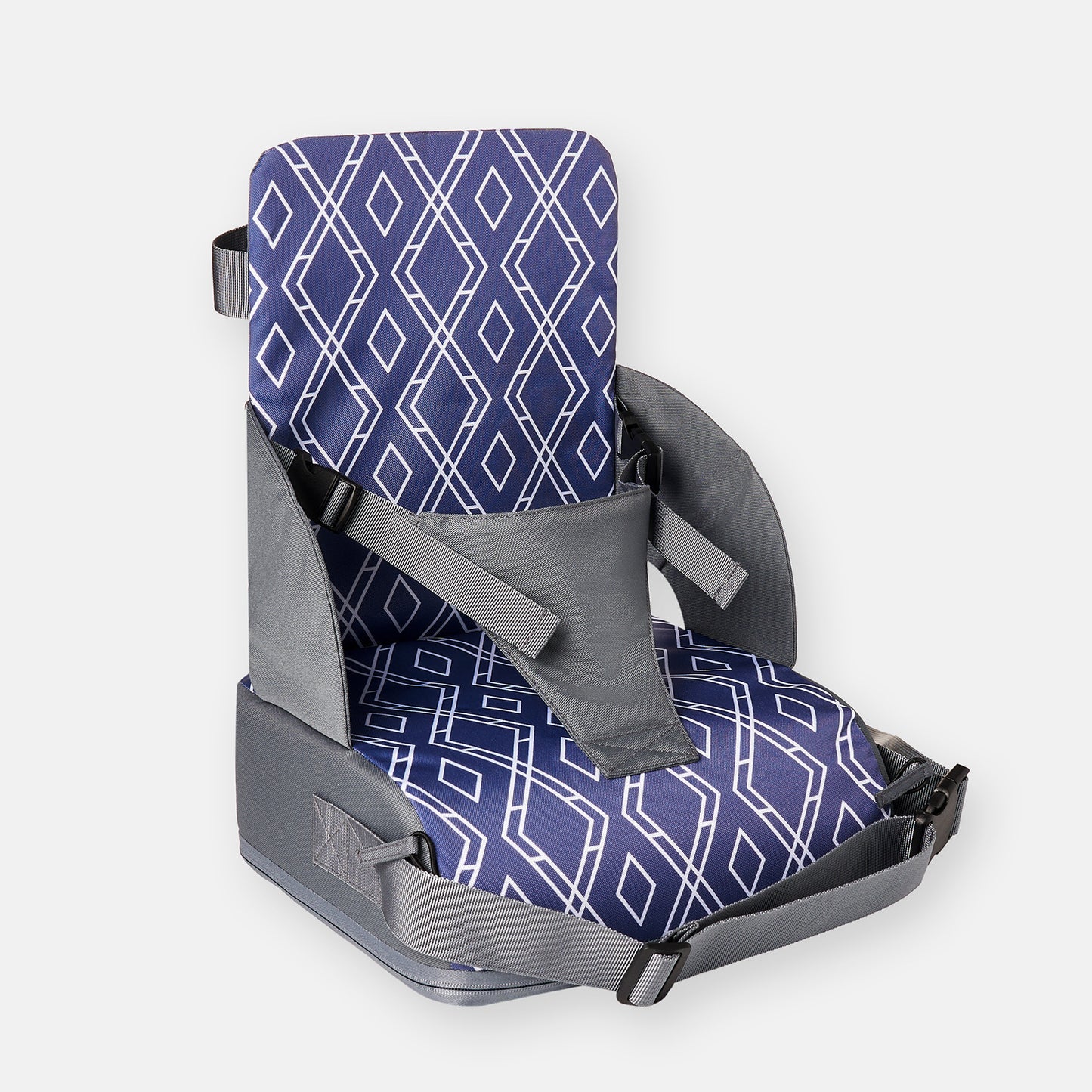 Asiento infantil portátil con cojín plegable