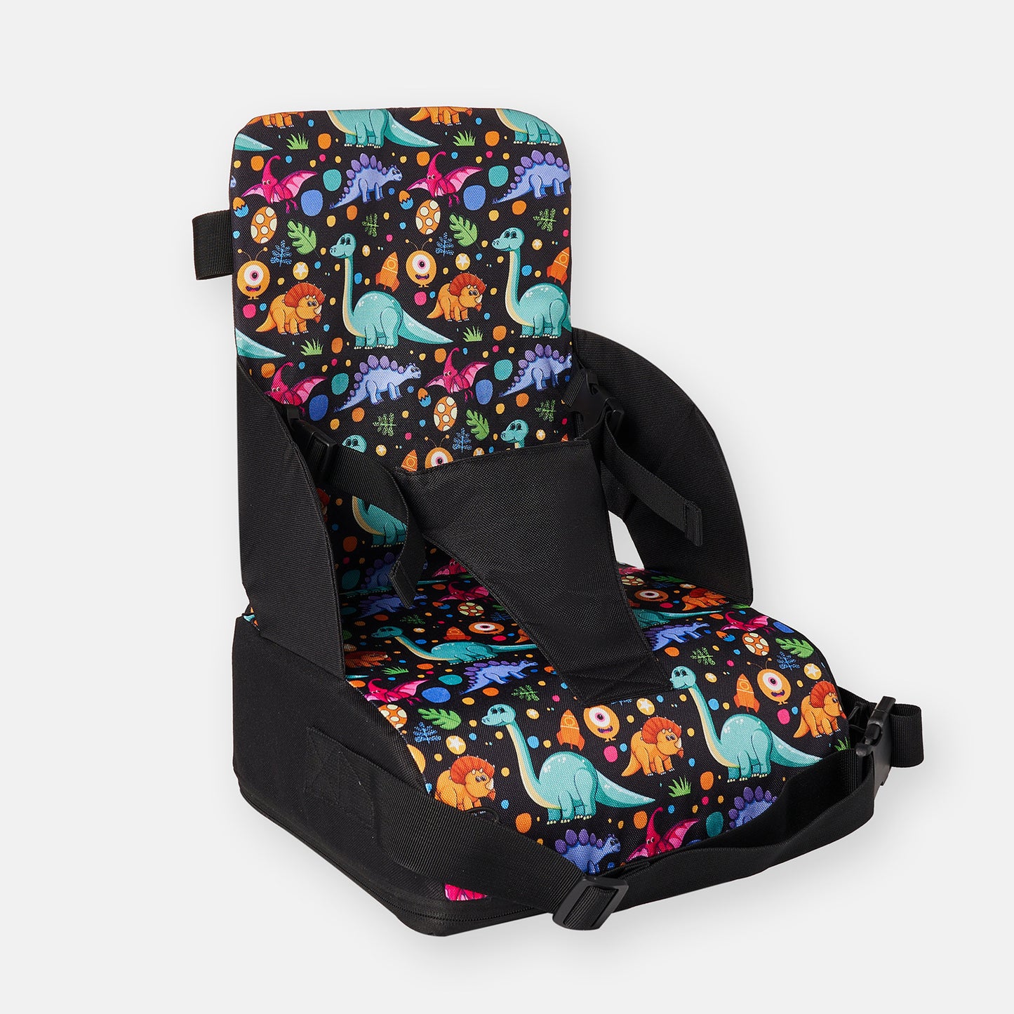 Asiento infantil portátil con cojín plegable