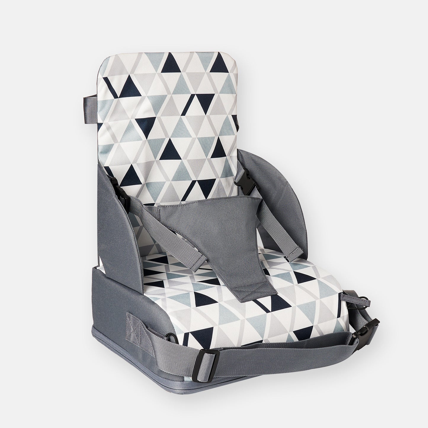 Asiento infantil portátil con cojín plegable